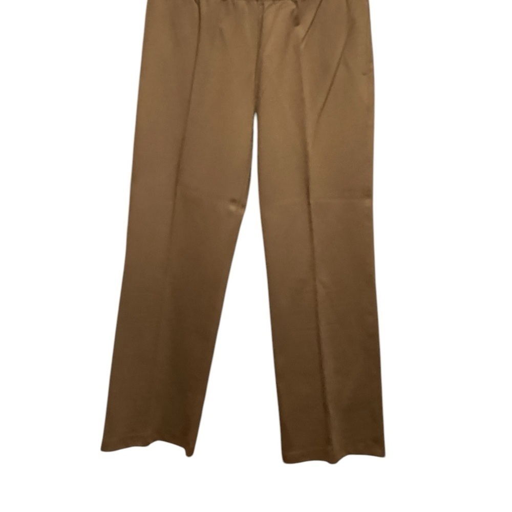 HANNAH SPORT BROWN PULL ON PANTS WITH POCKETS PETITE LARGE 30” INSEAM.  GIFT